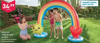 ALDI MUNDO DIVERⓇ Juego de agua arcoíris oferta