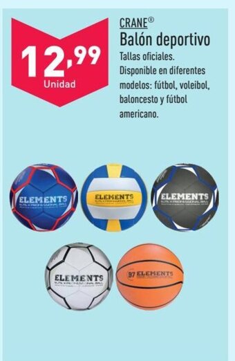 ALDI CRANEⓇ Balón deportivo oferta