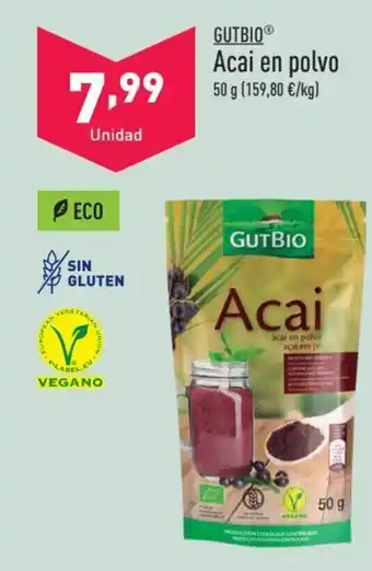 ALDI GUTBIOⓇ Acai en polvo oferta