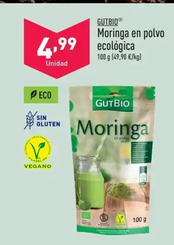 ALDI GUTBIOⓇ Moringa en polvo ecológica oferta
