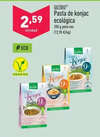 ALDI GUTBIOⓇ Pasta de konjac ecológica oferta