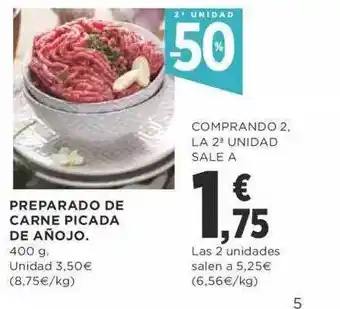 Supercor Preparado De Carne Picada De Añojo 400g oferta