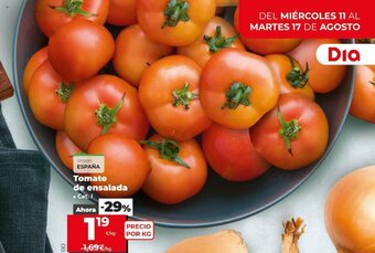 Dia Tomate de ensalada oferta