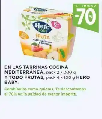 Supercor En Las Tarrinas Cocina Mediterránea Y Todo Frutas Hero Baby oferta