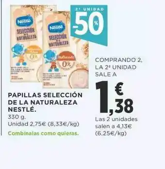 Supercor Papillas Selección De La Naturaleza Nestlé 330g oferta
