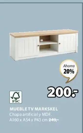 JYSK MUEBLE TV MARKSKEL oferta