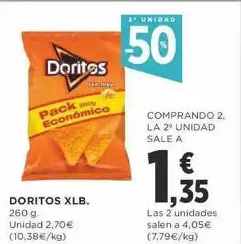 Supercor Doritos Xlb 260g oferta