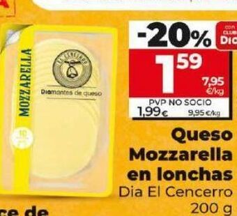 Maxi Dia Mozzarella dia oferta