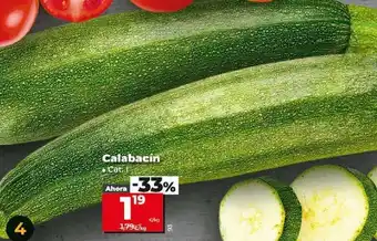 Dia Market Calabacines oferta