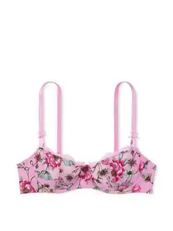 Victoria's Secret Wicked unlined floral embroidery balconette bra oferta