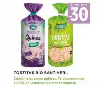Supercor Tortitas Bío O Santiveri oferta