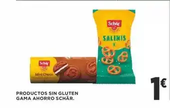 Supercor Salinas Productos Sin Gluten Gama Ahorro Schär oferta