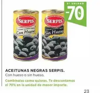Supercor Serpis Aceitunas Negras oferta