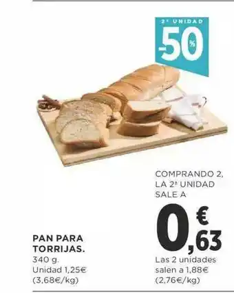 Supercor Pan Para Torrijas 340g oferta