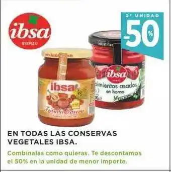 Supercor Ibsa En Todas Las Conservas Vegetales oferta