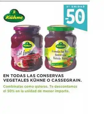 Supercor En Todas Las Conservas Vegetales Kühne O Cassegrain oferta