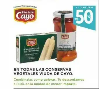 Supercor De Cayo En Todas Las Conservas Vegetales Viuda oferta