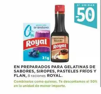 Supercor Royal En Preparados Para Gelatinas De Sabores, Siropes, Pastelses Fríos Y Flan oferta