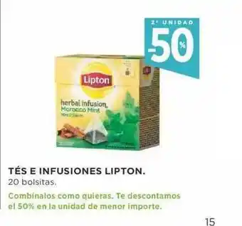 Supercor Lipton Té E Infusiones oferta