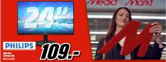 MediaMarkt Philips Monitor 24tv 8l Fhd oferta