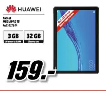 MediaMarkt Huawei Mediapad T5 oferta