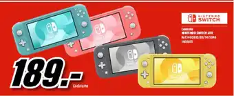 MediaMarkt Nintendo Switch Consola Lite oferta