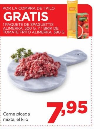 Alimerka Carne picada mixta, el kilo oferta