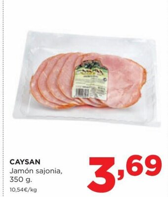 Alimerka CAYSAN Jamón sajonia, 350 g. oferta