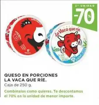 Supercor La Vaca Que Ríe Queso En Porciones 250g oferta