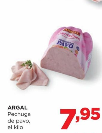 Alimerka ARGAL Pechuga de pavo, el kilo oferta