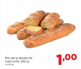 Alimerka Pan de la abuela de maíz 5,4%, 240 g. oferta
