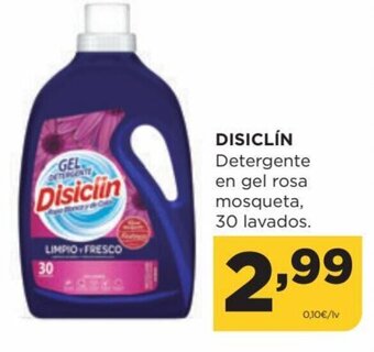 Alimerka DISICLIN Detergente en gel rosa mosqueta, 30 lavados. oferta