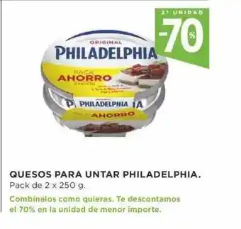 Supercor Philadelphia Quesos Para Untar 2x250g oferta