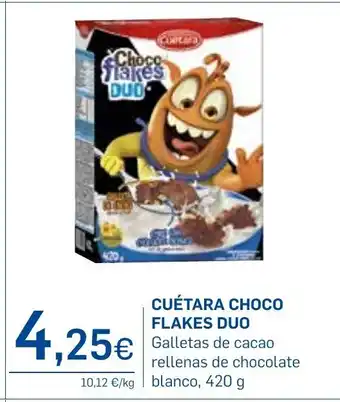 Supermercados Plaza CUÉTARA CHOCO FLAKES DUO oferta