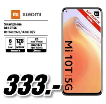 Mi Xiaomi Smartphone Mi10t 5g