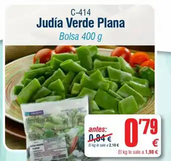 Abordo Judía Verde Plana Bolsa 400 g oferta