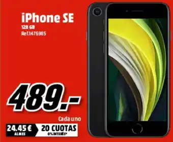 MediaMarkt Iphone Se 128gb oferta