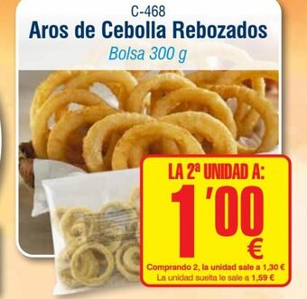 Abordo Aros de Cebolla Rebozados oferta