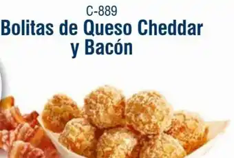 Abordo Bolitas de Queso Cheddar y Bacón oferta