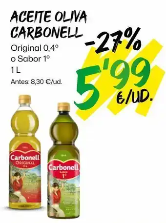 AhorraMas Aceite carbonell oferta