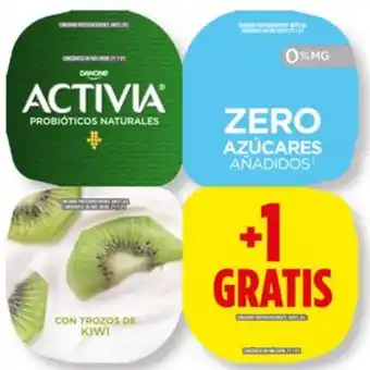 Hiperber Yogur activia bífidus con kiwi 4ud oferta