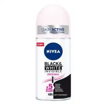 Hiperber Desodorante roll on black&white 50ml oferta