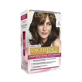 Muchas Perfumerías Tinte excellence creme 4 castaño oferta