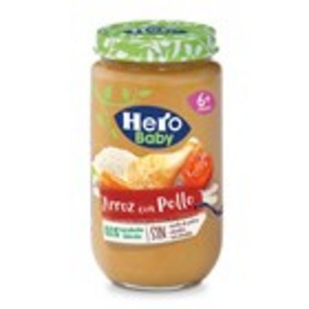 Plusfresc Pollastre amb arròs hero baby, pot 250 grams oferta