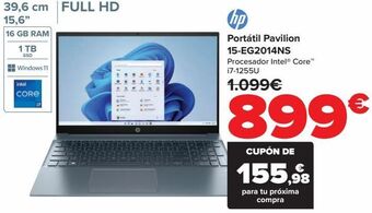 Carrefour Hp portátil pavilion 15-eg2014ns oferta