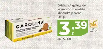 HiperDino Galletas de avena oferta