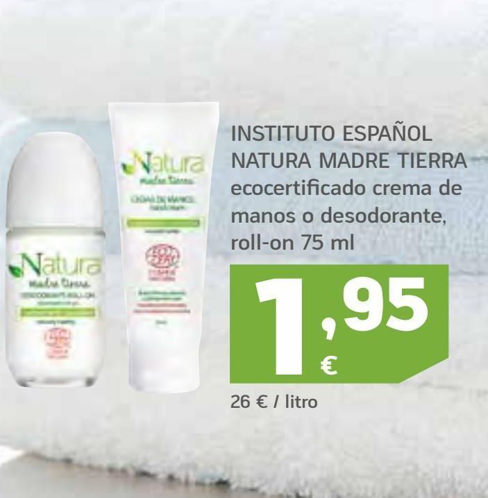 HiperDino Crema de manos instituto español oferta