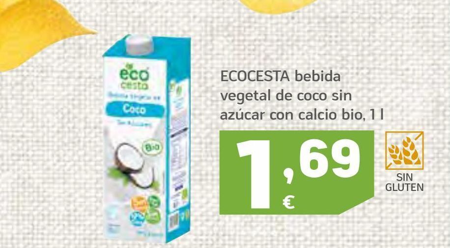 HiperDino Bebidas ecológicas ecocesta oferta