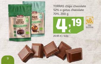 HiperDino Chocolate torras oferta
