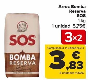 Carrefour Arroz bomba reserva sos oferta